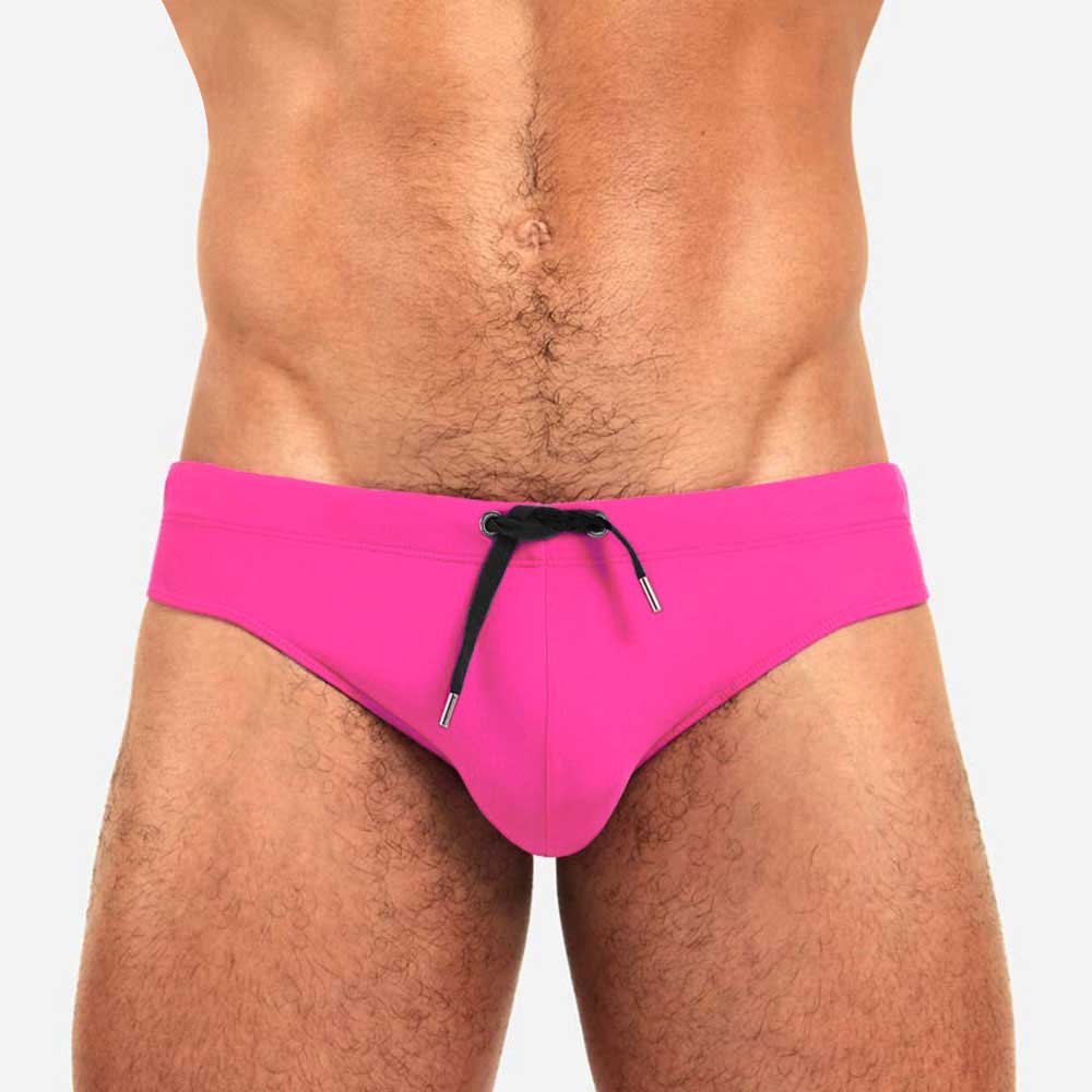 Herren-Badehose mit niedriger Taille, Übergröße, Sommer- und Strandkleidung