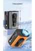 New Leafless High-Speed USB Waist Clip Fan for Camping 