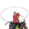 Clockwork Vintage Figure Toy Cowboy Theme Wind Up Ornament Toy Personalized Decoration For Kids Adults Collection