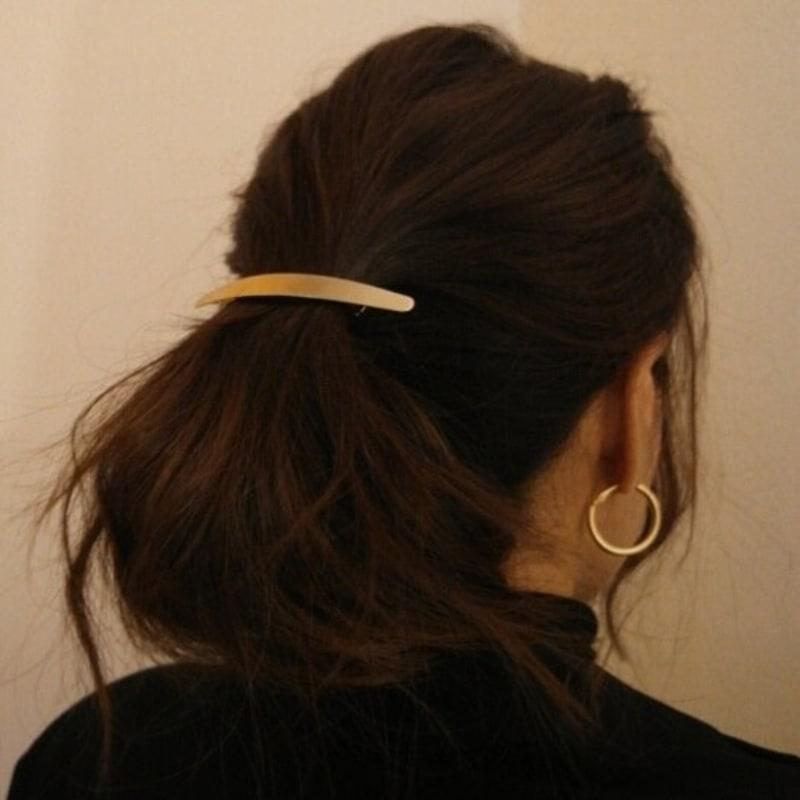 LIEBE MICH MONSTER Schlanke goldene Haarnadel