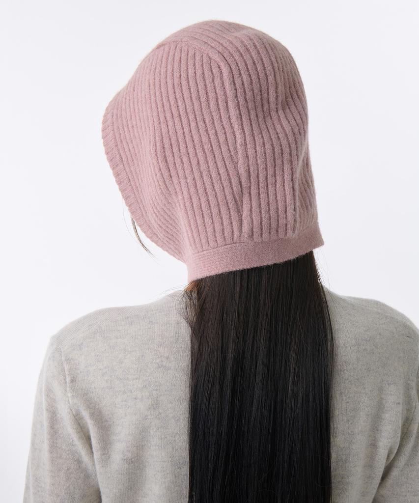 MUSINSA STANDARD WOMAN Women'S Knit Tie Bonnet [Pink]
