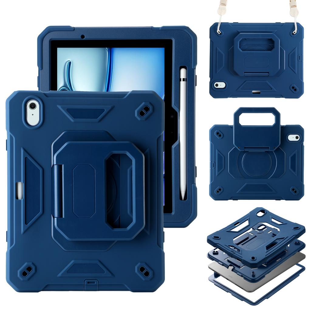 Case for IPad A19 A16 10th 11th 12th 7th 8th 9th 10.2 Pro 11 2024 2025 Air 11 M2 M3 Air 5 4 Shockproof Stand Kids Safe Cover