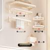Yipan Punch-Free Space Aluminum Bathroom Shelf