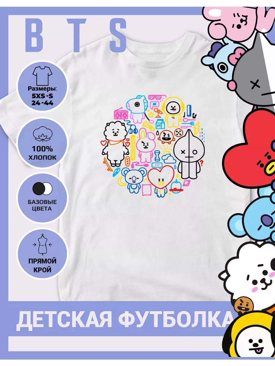 Children s T-shirt with BTS print - BTS XL