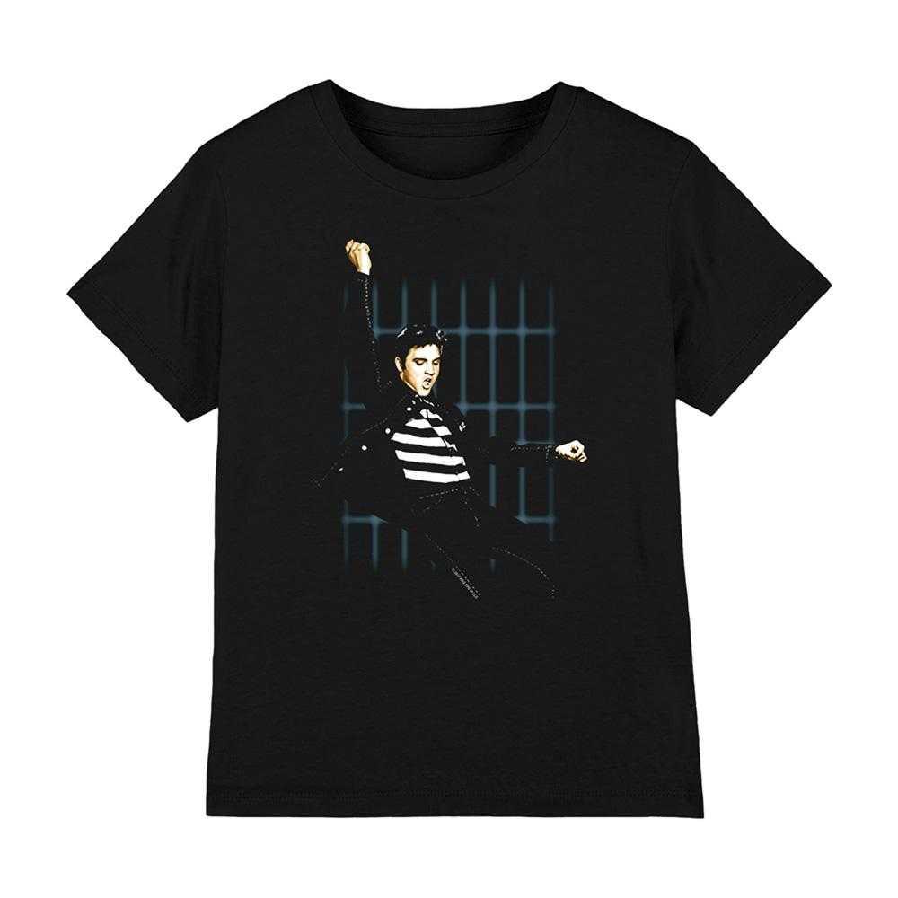 Elvis Childrens/Kids Blue Bars T-Shirt