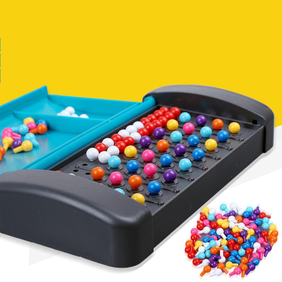 Secret Code Guessing Game, Mastermind Logic Board Game, Color Matching Brain Puzzle For Family Game Night