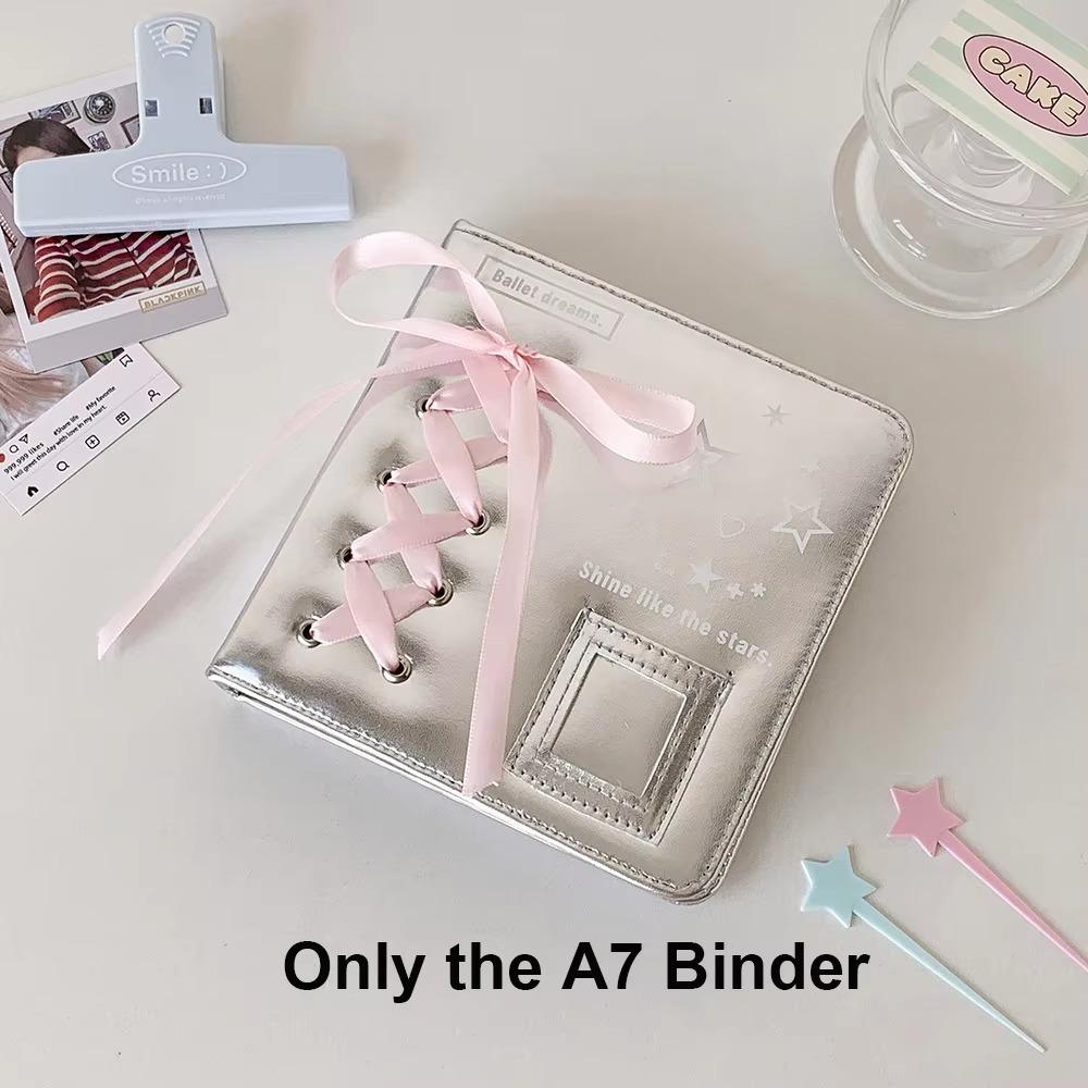 Durable A5/A7 Kpop Idol Photocards Holder PU Album Cover Photo Album Photograph Storage Collect Book Album