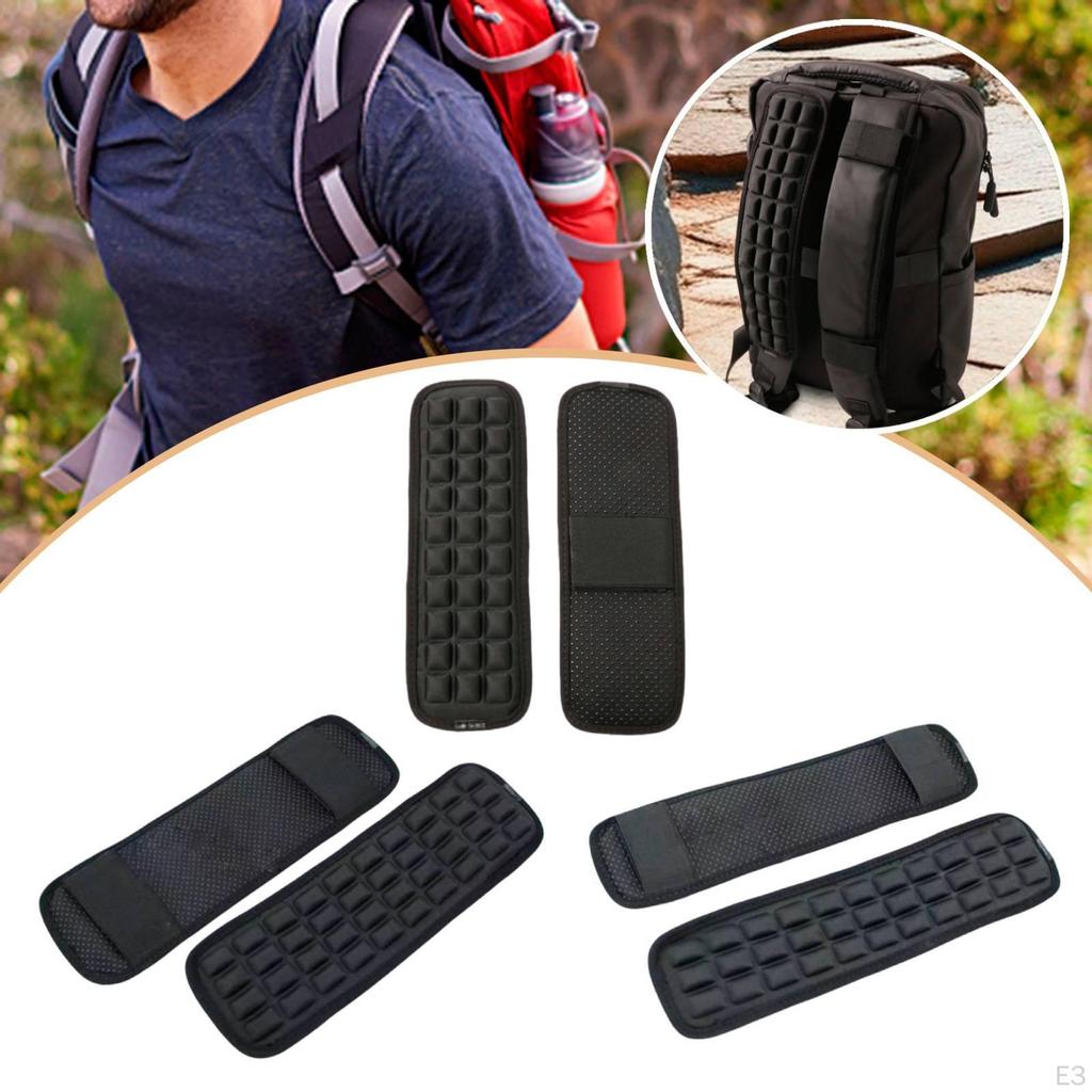 2 Pieces Backpack Hiking Bag Accessories Professional Sturdy Heavy Duty Laptop Bags Shoulder Support