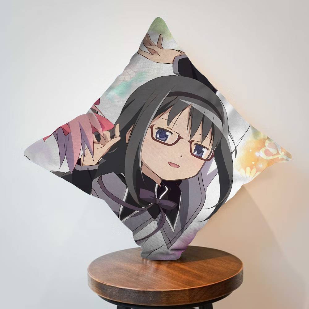 Cartoon Figure Akemi Homura Cushion Cover Decorative Pillow Sofa Home Decor case pillow cases
