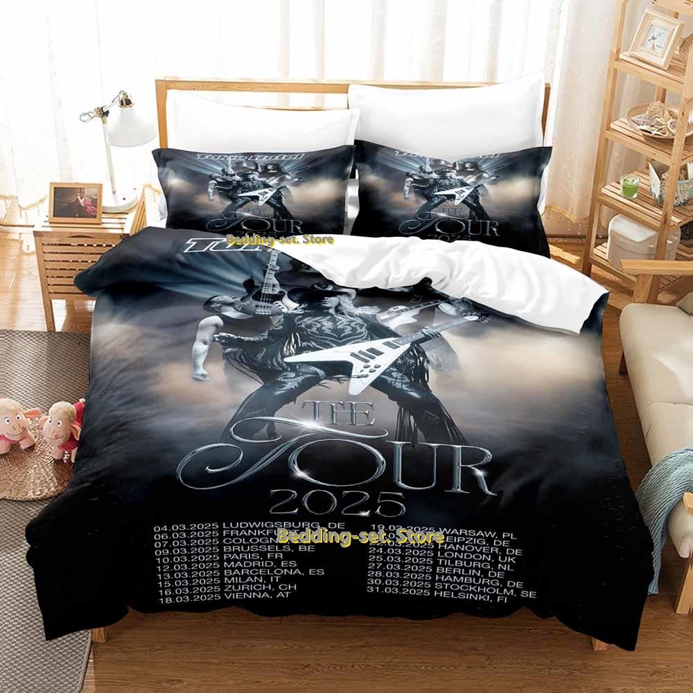 Comforter Tokio Hotel Bedding Set Single Twin Full Queen King Size Bed Set Adult Kid Bedroom Duvet Sets 3D Print Anime Bed