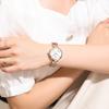 Niche High-Value Women'S Watch Fashion Steel Strap Waterproof Quartz Watch