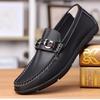 Leather shoes comfortable and light men's shoes soft sole men's business casual shoes British fashion foot shoes Doudou