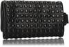 Patrick Stephan Key Case, Key Holder, Fully Studded, Black Cowhide Leather