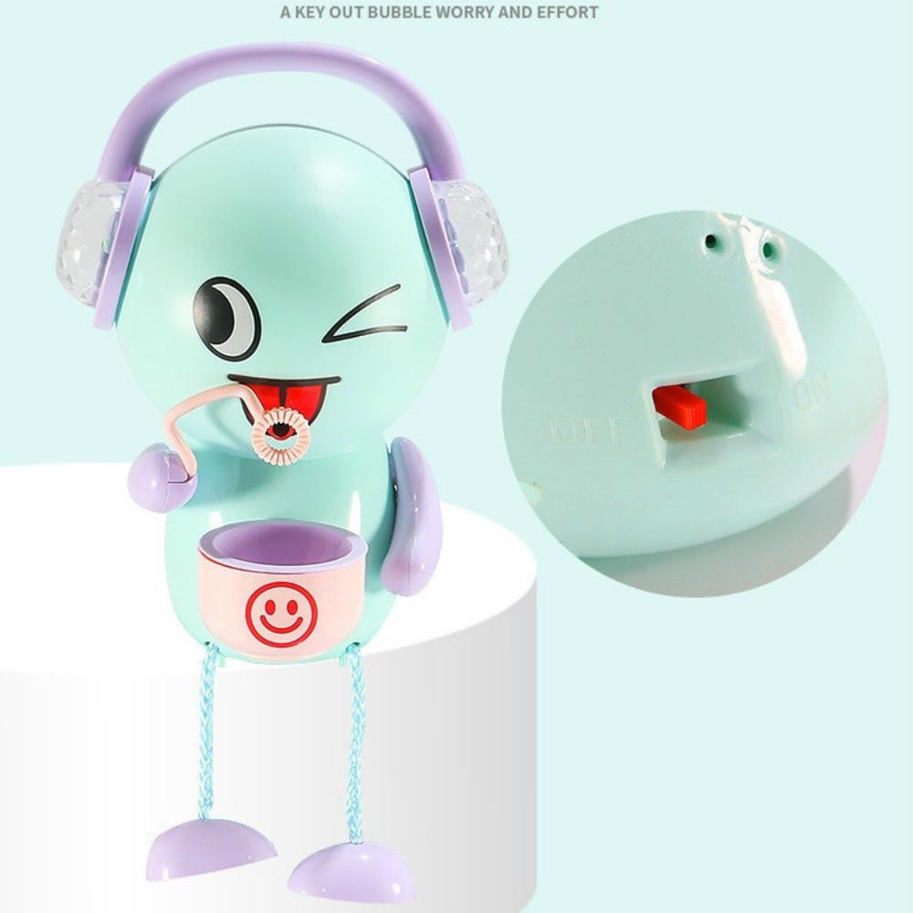 Dětská hračková hra elektrický bublinkový stroj na vyjádření automatický světelný elektrický bublinkový stroj
