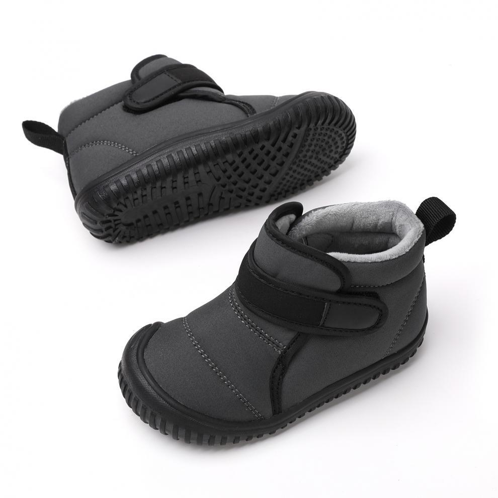 Kids' Winter Boots: Boys' Cozy Cotton & Girls' Velvet Warm Snow Shoes for Toddlers