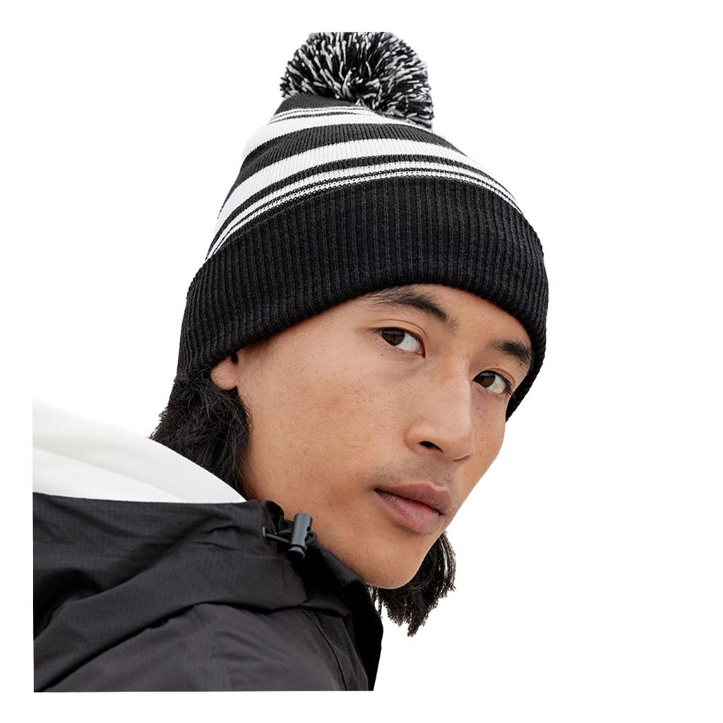 Beechfield Fan Striped Beanie