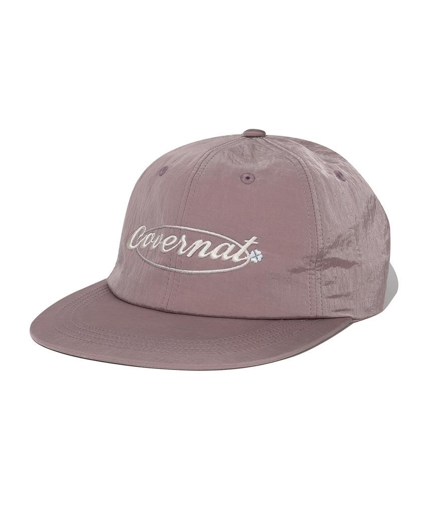 COVERNAT WOMAN Clover Heart Nylon Duck Cap Pink