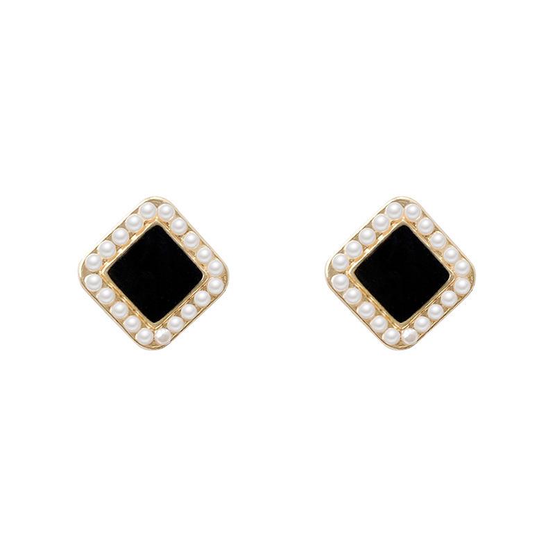 Elegante Süßwasserperlen-Ohrstecker für Damen - Trendig, Schlicht, Feenhafter Stil