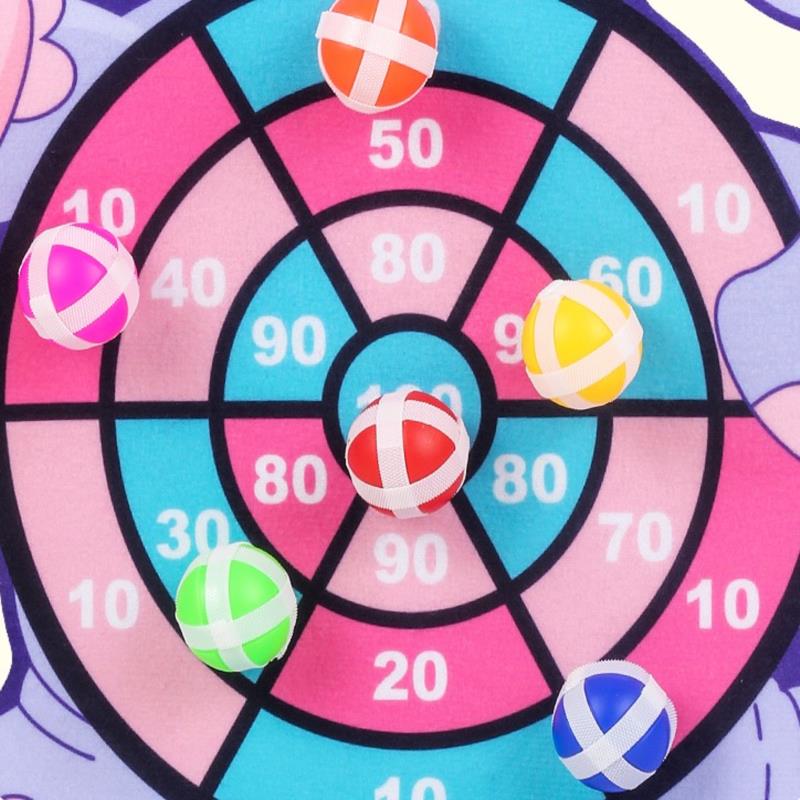 Placă de darts creativă, țintă animală, minge lipicioasă, aruncare, minge lipicioasă, jucării pentru copii