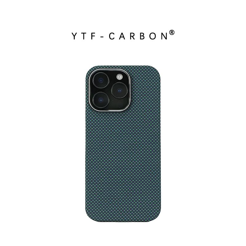 YTF-Carbon Aramid fiber upgrade NT for iPhone 16 Promax case magnetic ultra-thin 16 Pro integrates the magnet with the case