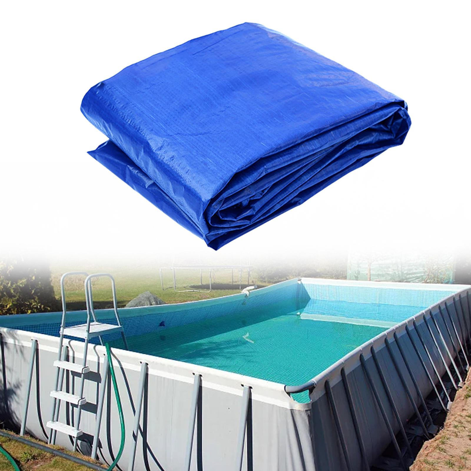 Прочный тент для надувных и каркасных бассейнов - Превосходная защита, Удобное хранение 3.3m