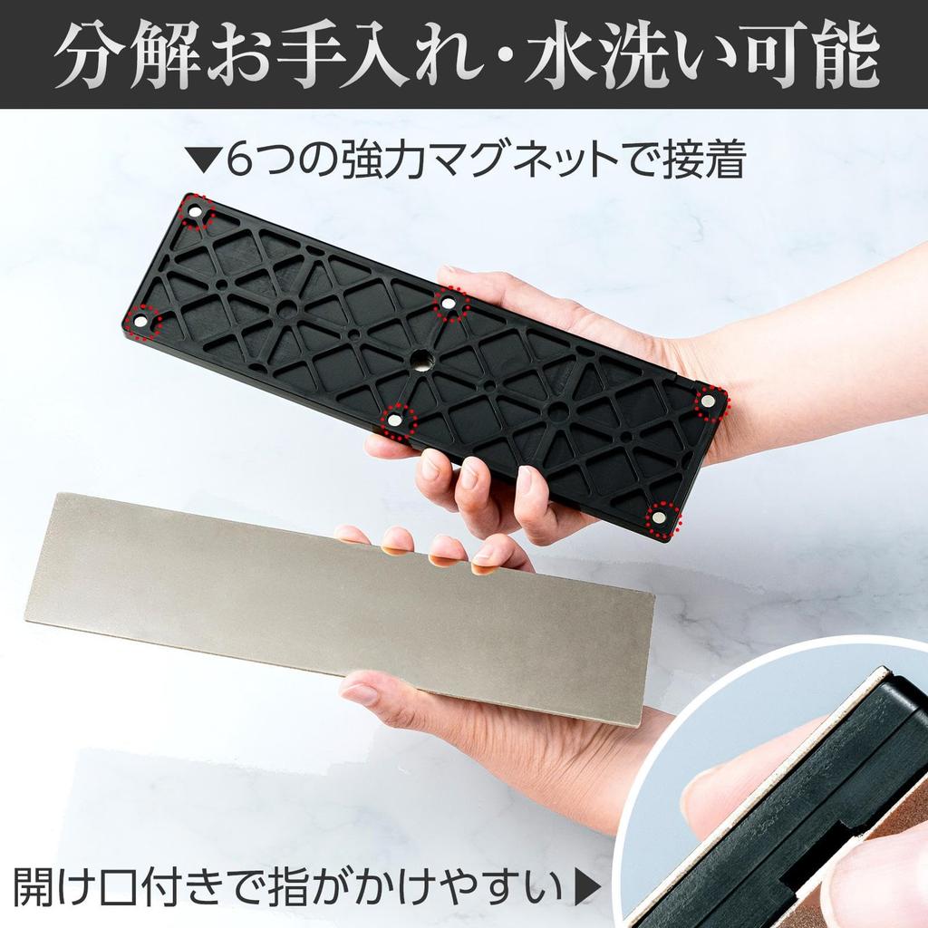 Comolife Diamant-Schleifstein zum Richten von Oberflächen Diamant-Schleifstein Polieren Grobschleifen Endbearbeiten Demontage OK Messerschleifen