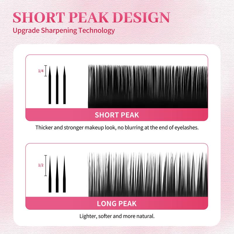 XIUSUZAKI Classic Individual Eyelashes Extensions Soft Natural Matte Black Classic Volume Lashes Extensions Supplier