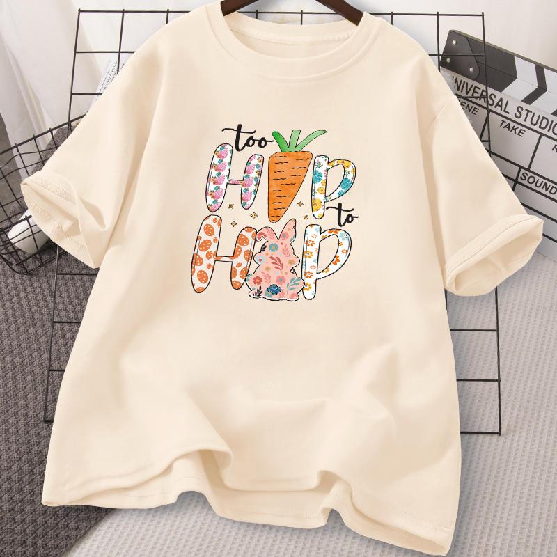 Easter Bunny Letter Patches Rabbit Diy Parches Ropa Heat Press Appliqued Clothes Stickers Hoodies T-Shirt Iron On Patches
