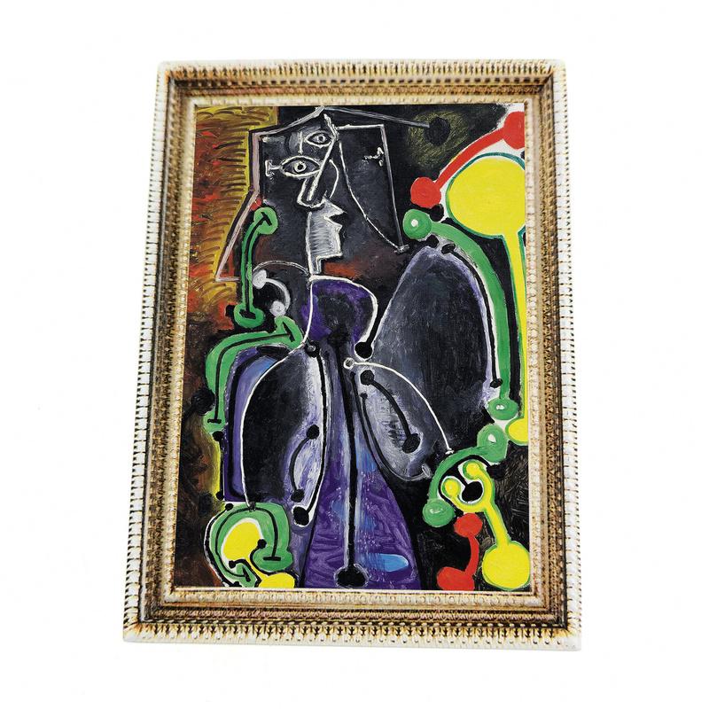 

Picasso Paintings Fridge Magnets World Famous Paintings Magnetic Stickers for Message Board Creative Home Decoration