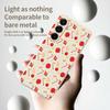 For Samsung Galaxy A17 5G Case Christmas Candy Pattern Printing Straight Edge TPU Phone Back Cover