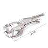 9 Inch U-Shaped Welding Locking Pliers Adjustable Multifunctional Metal Welding Clamp Plier Quick-lock Release for Easy Removal