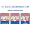 FAWNMUM New Hurulong 2 L-Shaped Interdental Brushes