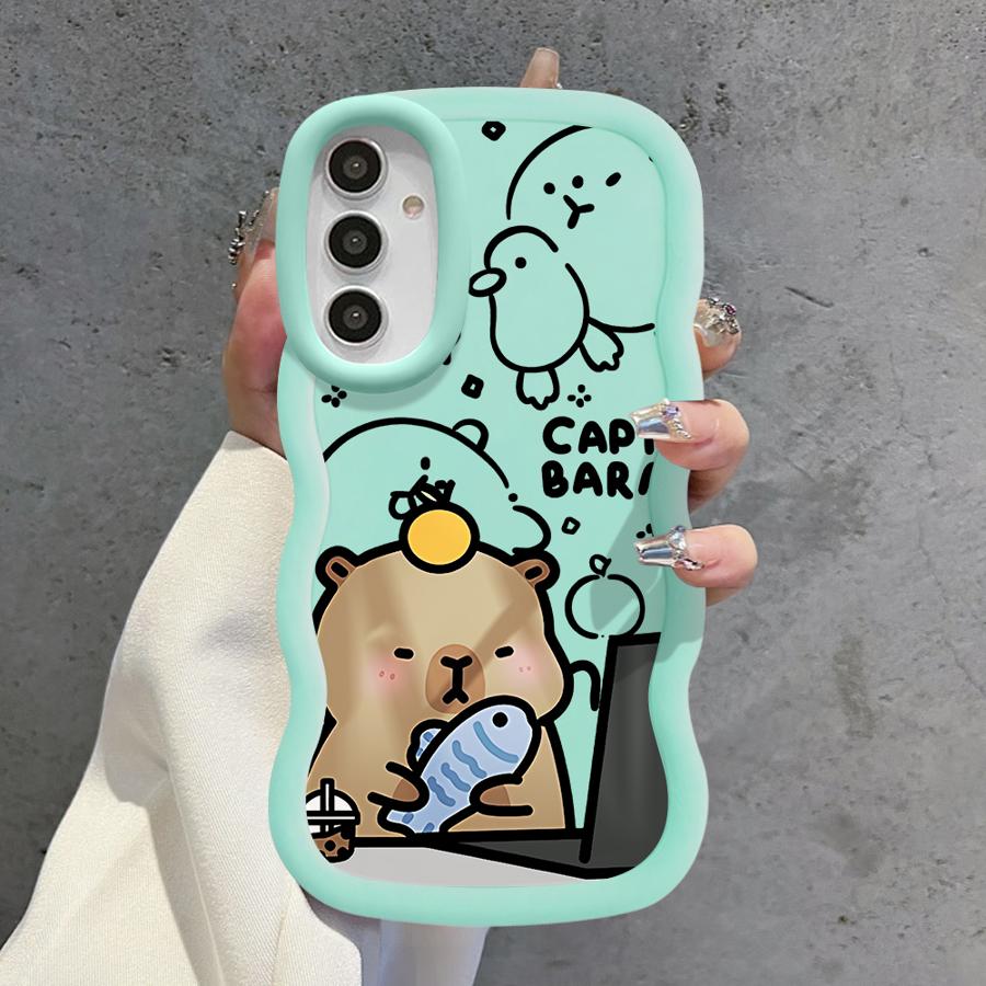 Cute Capybara Phone Case for Xiaomi Redmi 8 9C 9T 10C 10A 12C 4G 13C A1 A2 Plus Poco X3 NFC Pro X5Pro TPU case