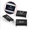 3pcs 61317841136 Center Console Switch Button Caps For BMW