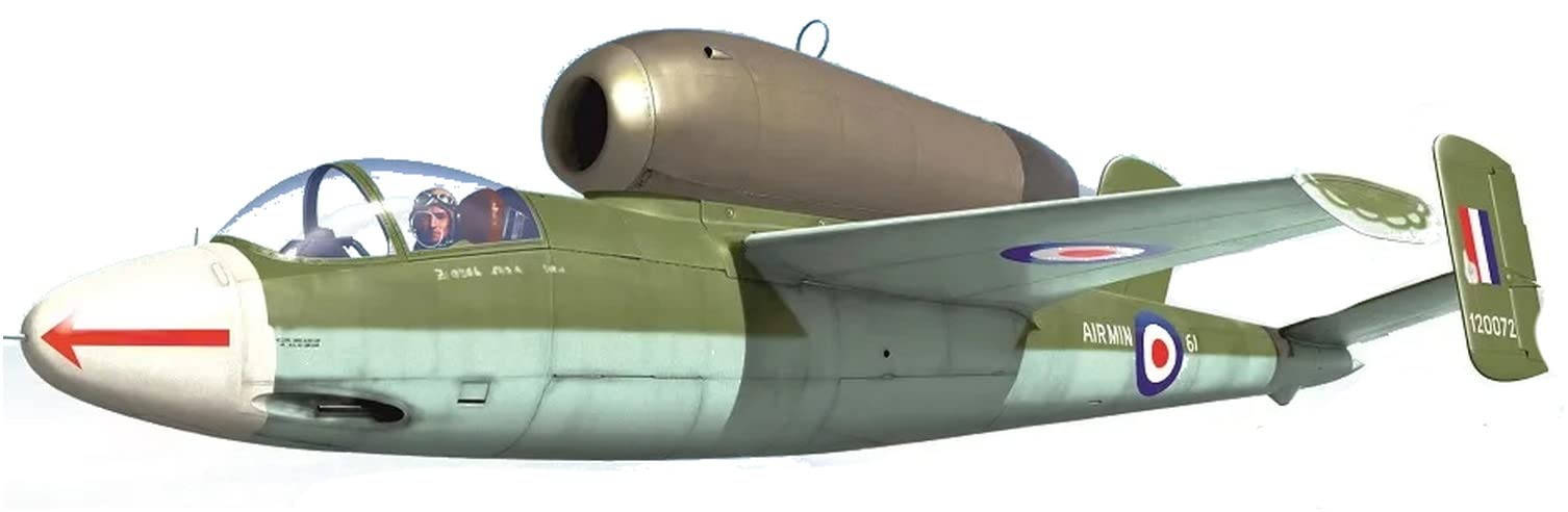 

AZ Model British Army He162 Plastic Model AZM7822 1/72 A-2 Post-war