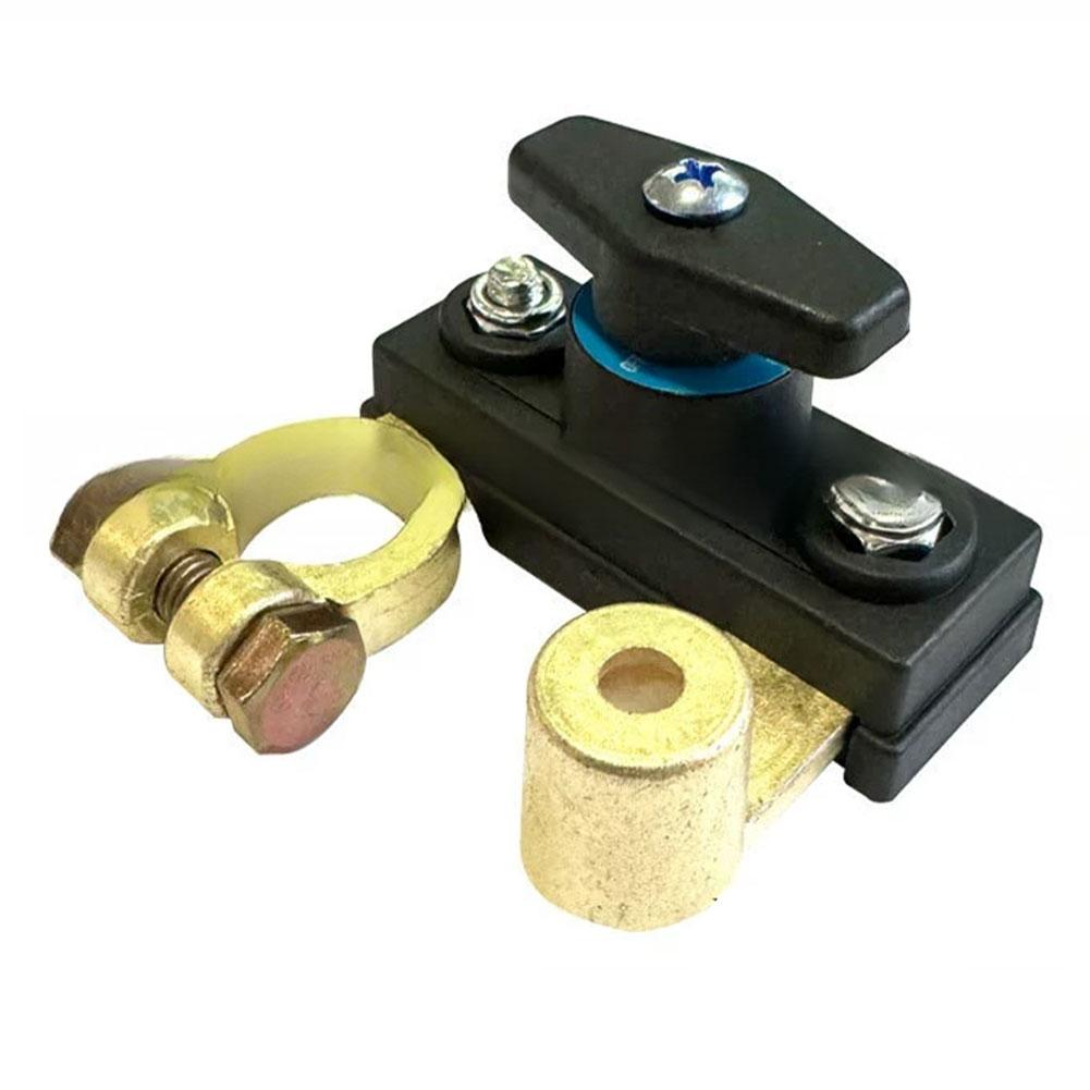 Car Battery Disconnect Isolator Cut Off Switch 12V 24V Universal Battery Terminal Anti-Leakage Switch Battery Disconnect Switch