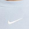 Nike Dámská mikina s kapucí Phoenix Fleece Pullover Modrá DQ5761-441