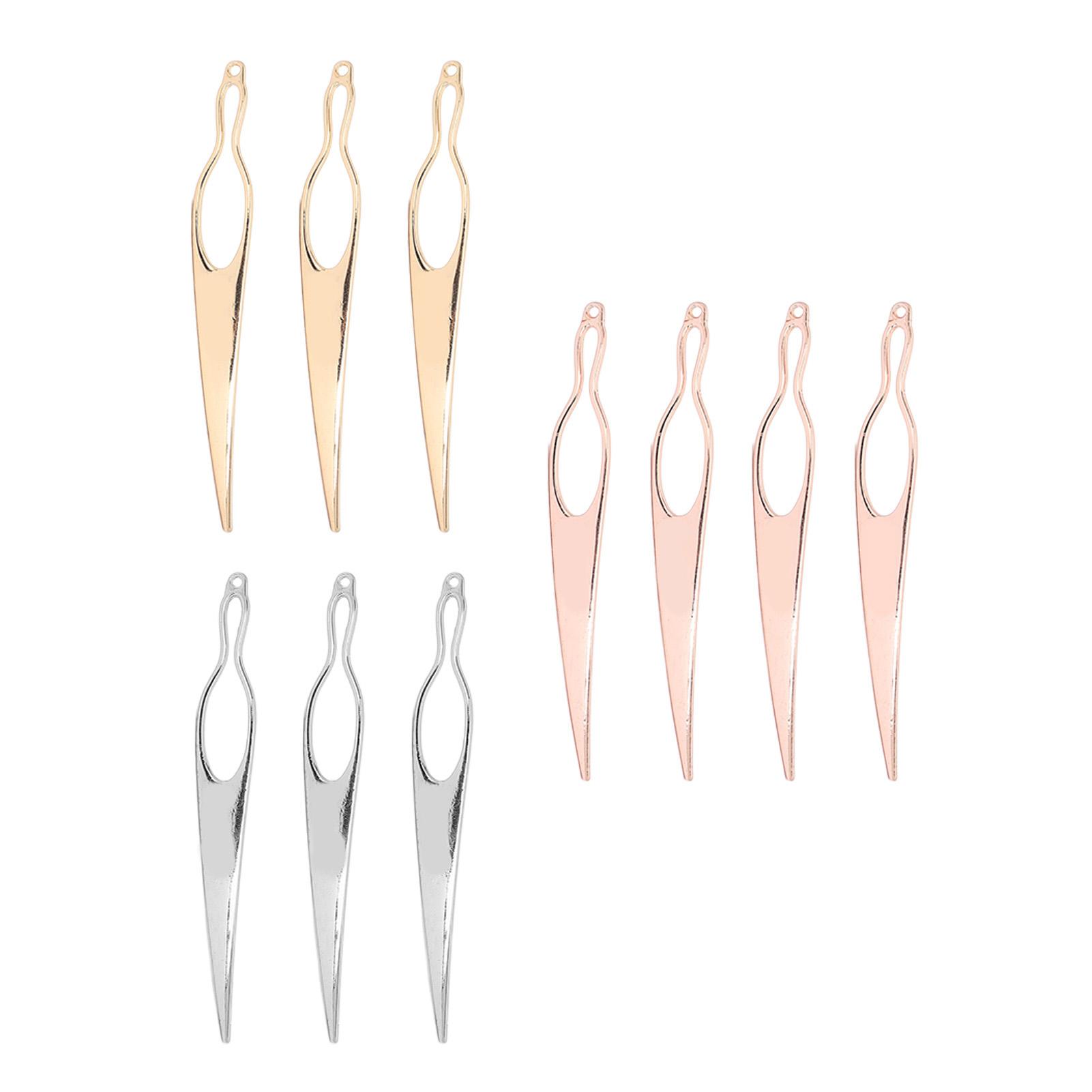 

10pcs Dreadlock Tool for Locs Tightening Accessory Alloy Dreadlock Interlocking Tools with Storage Jar