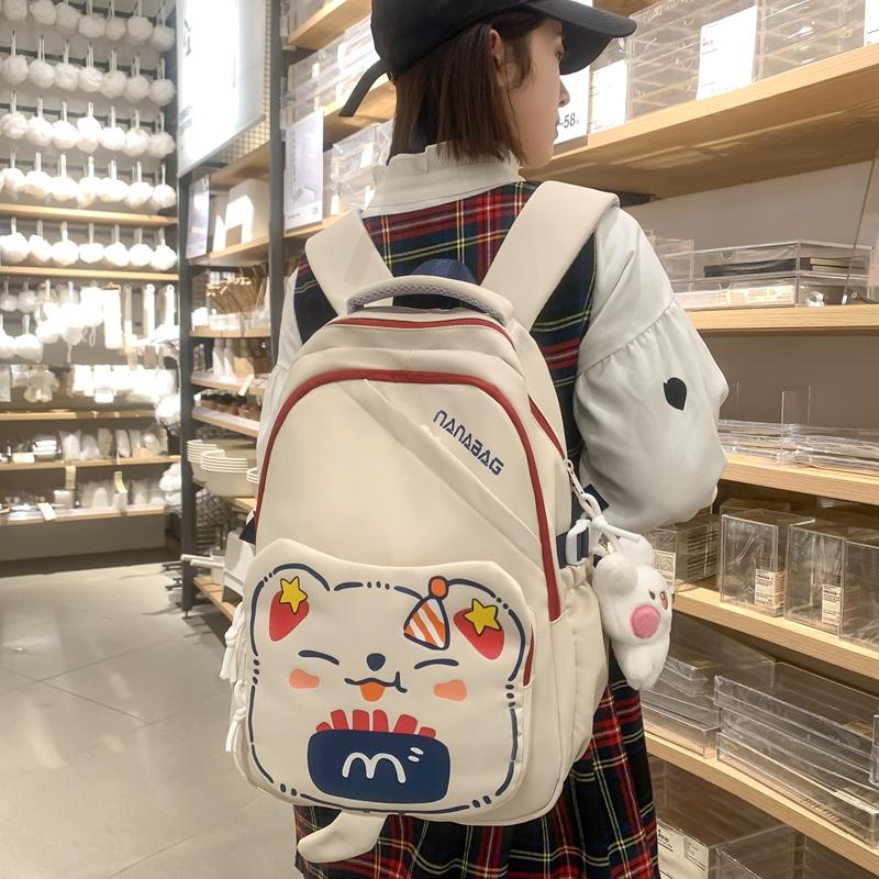 Сумка для студентів середньої школи Kitty. Рюкзак великої ємності. Легкий повсякденний рюкзак для дівчинки