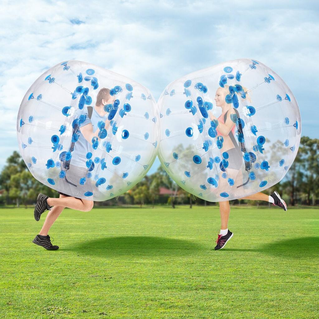 Inflatable Bumper Ball 1-Pack, 5FT/1.5M Body Sumo Zorb Balls for Teen & Adult, 0.8mm Thick PVC Human Hamster Bubble Balls for Outdoor Team Gaming