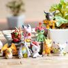 9Pcs/Set Digimon Adventure Tailmon Gomamon Patamon Gabumon Tentomon Palmon Piyomon Agumon Anime Model Toy Doll Gifts
