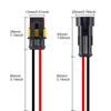 10PCS 2 Pin Way Electrical Wire Connector Waterproof Connector 2 Wire Connector 16AWG Male and Female Plug Quick Disconnect Connector for Car Truck