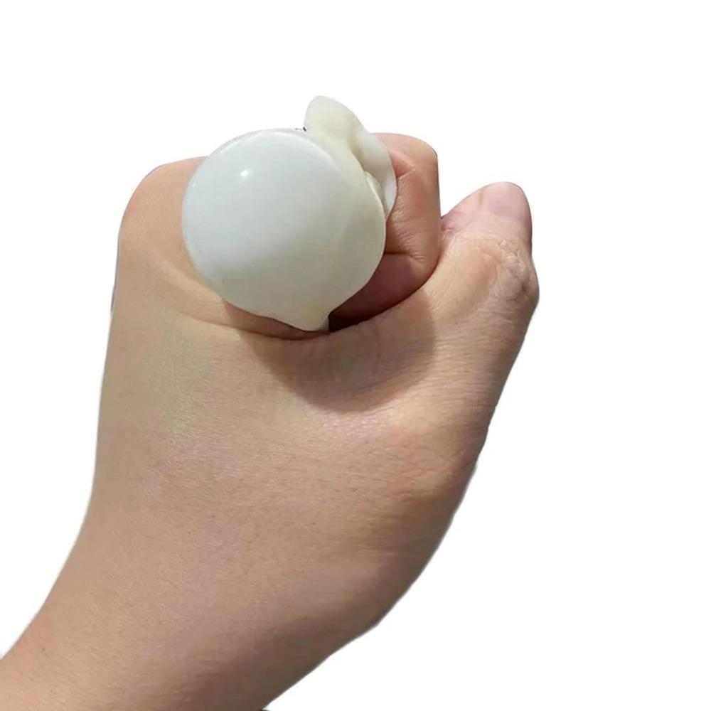 3D Bag Pendant Simulation Food Pinch Toy Mini Dumplings Keychain  Gift