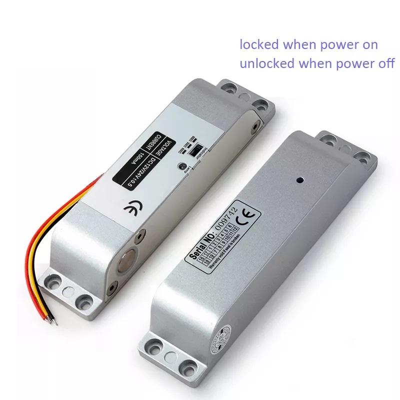 Electric Bolt Lock Electromagnetic Locker Access Control EM Lock Zinc Alloy Security RFID Products