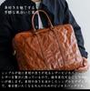VITAFELICE Men's Vintage Leather 2-Way Briefcase (NSB-30373N) (Chocolate)