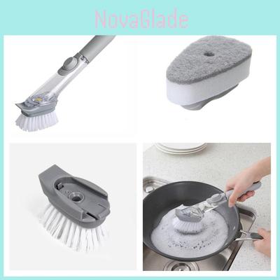 Ultimate Kitchen Pot Cleaning Tool With Non-stick Bristles