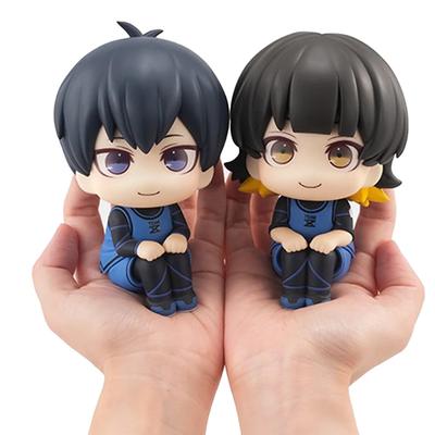 Figure Anime Blue Lock da 10 cm Guarda in Alto Isagi Yoichi/Nagi Seishiro Action Figure Bachira Meguru Modello da Collezione Bambole Giocattoli