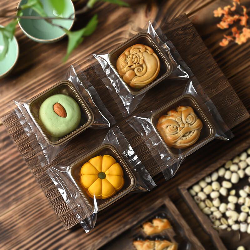 Pabei Transparente Mondkuchen- & Gebäckverschlussbeutel