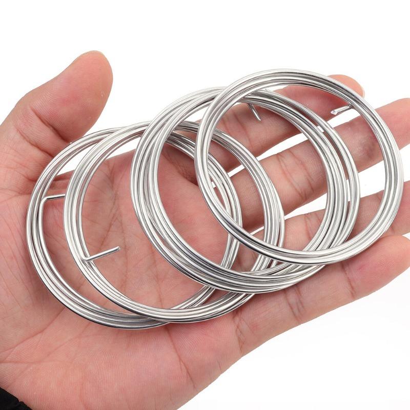 2MM*33CM Niedrigtemperatur Leichtschmelzendes Aluminium Universal Silber Schweißstab Kerndrahtstab Lot Keine Notwendigkeit Schweißpulver Schweißstab