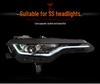 Camaro SS 18-22 Models LED Projector Headlights with DRL & Turn Signals